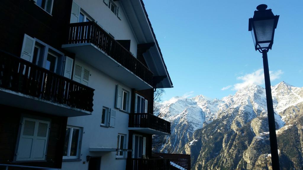 Chalet Mutz Grächen Exteriör bild